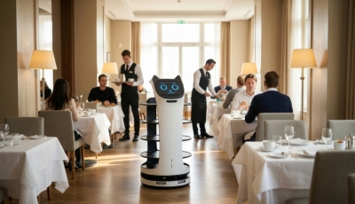 Robot camerieri per il settore hospitality: un supporto operativo che alleggerisce lo staff e sorprende gli ospiti