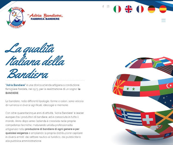 bandiere per hotel, campeggi e strutture ricettive