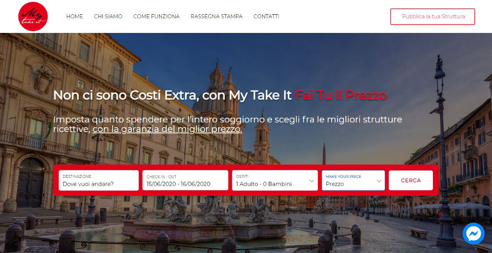 Portale italiano di prenotazione online che offre importanti vantaggi ai gestori di attività ricettive