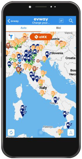 installazione punto di ricarica auto elettrica alberghi, attività ricettive e ristoranti