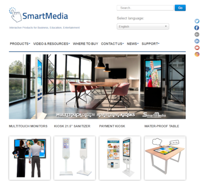 SmartMedia: fornitore di prodotti tecnologici e interattivi per hotel, strutture ricettive e ristoranti