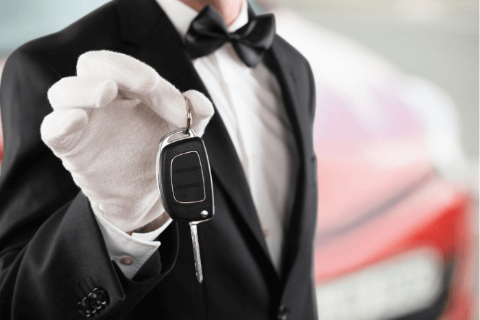 Servizio di car valet per hotel in outsourcing