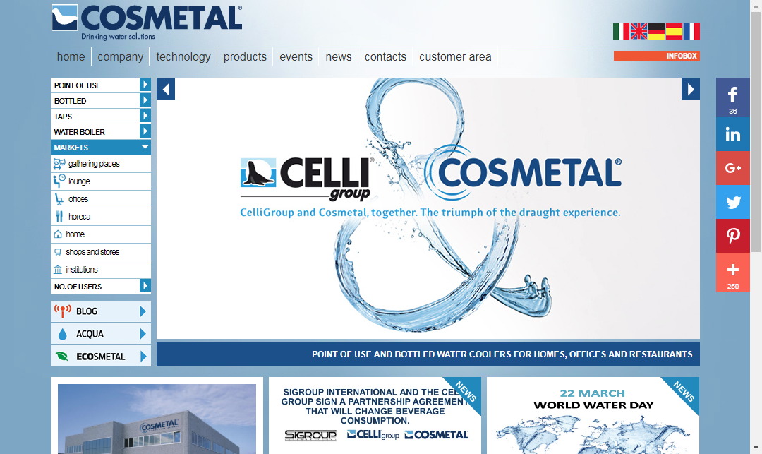 Cosmetal S.R.L. Sistemi Di Refrigerazione