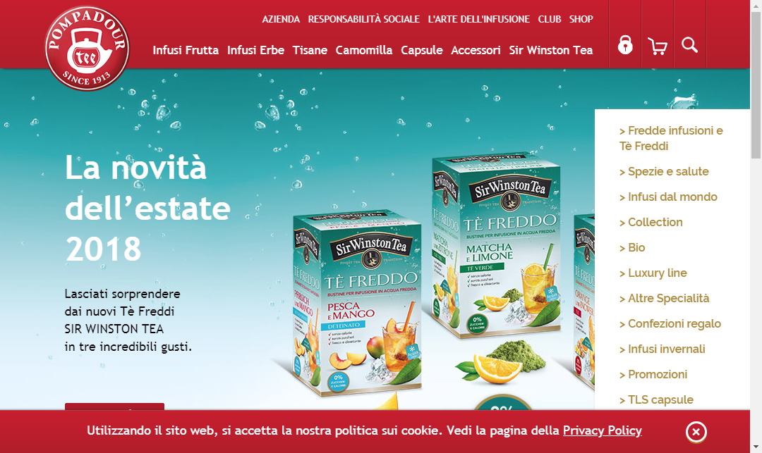 Pompadour Te  S.R.L.