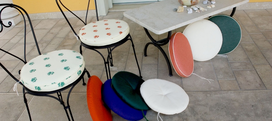 Cuscinerua da esterni colorata